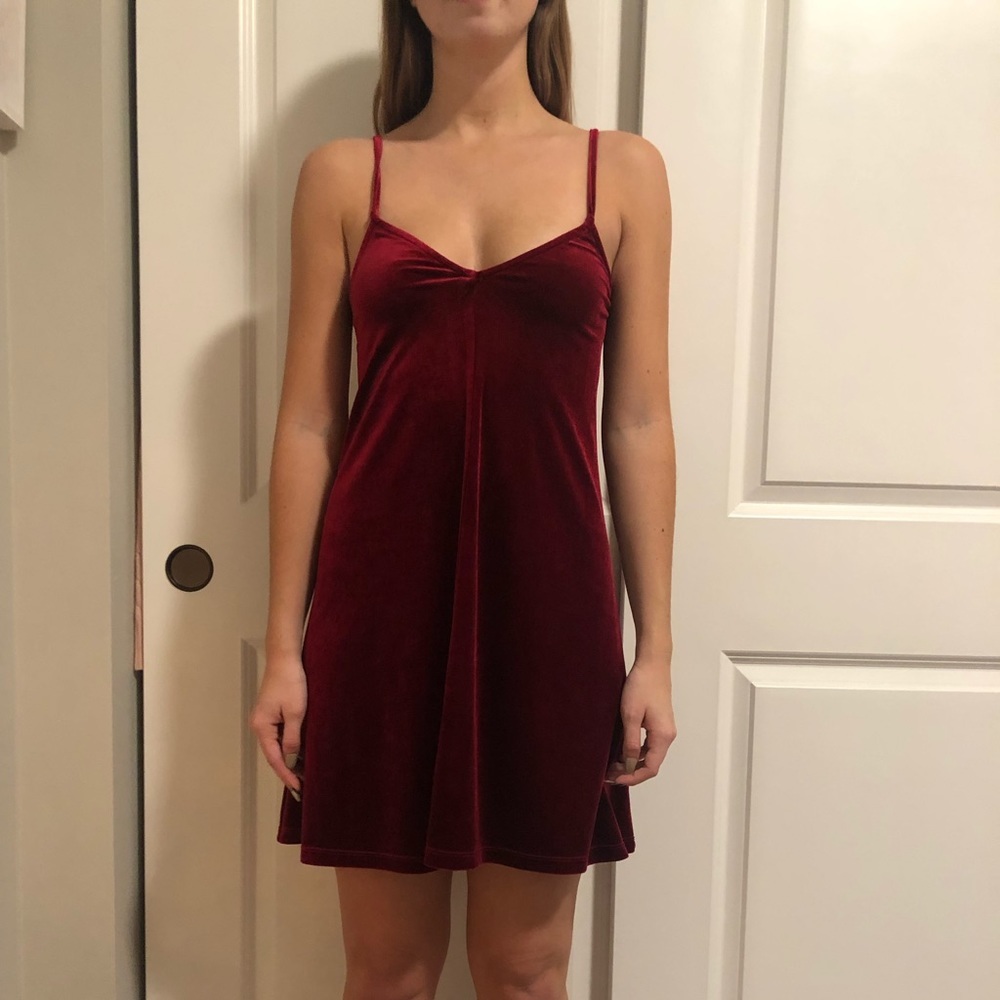 Mimi Chica Burgundy Dress SIZE XS Holiday Party